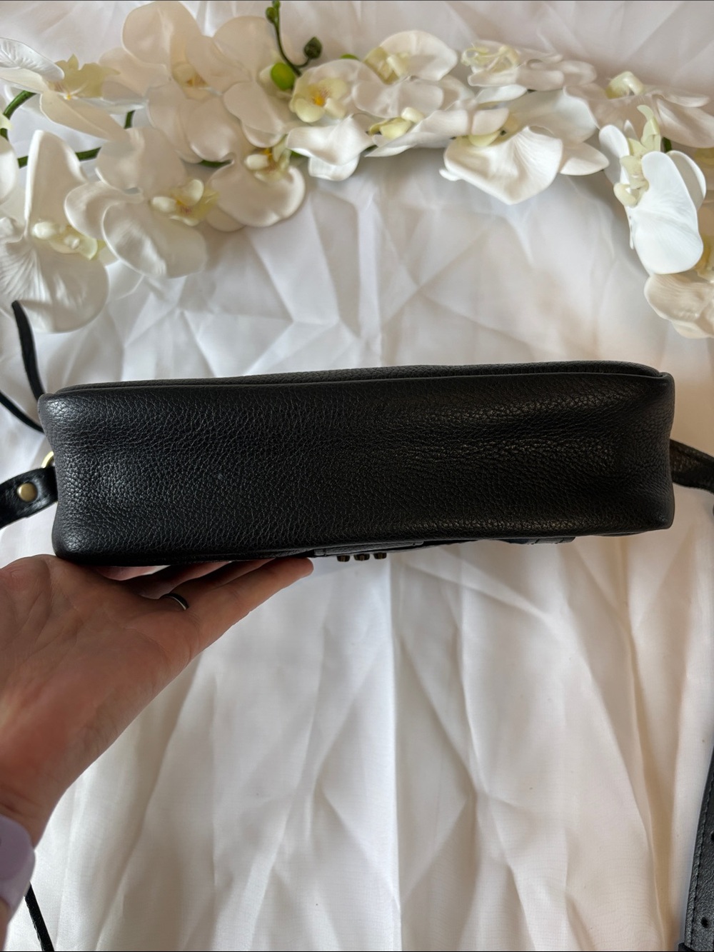 Portland Leather Goods Limited Edition Large Black Mondrian Camera Bag - Picture 5 of 10